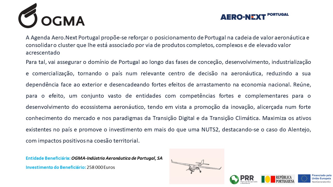 Agenda Aero.Next Portugal OGMA