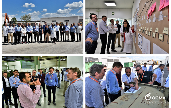 OGMA Received The Visit Of Embraer Executive Board OGMA